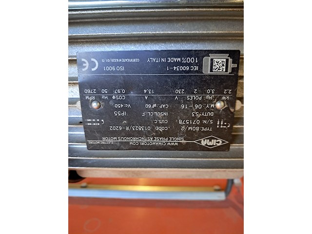 Verticuteermachine - 400mm - 230v eliet, e 401 electric, bouwjaar 2017 - afbeelding 7 van  16