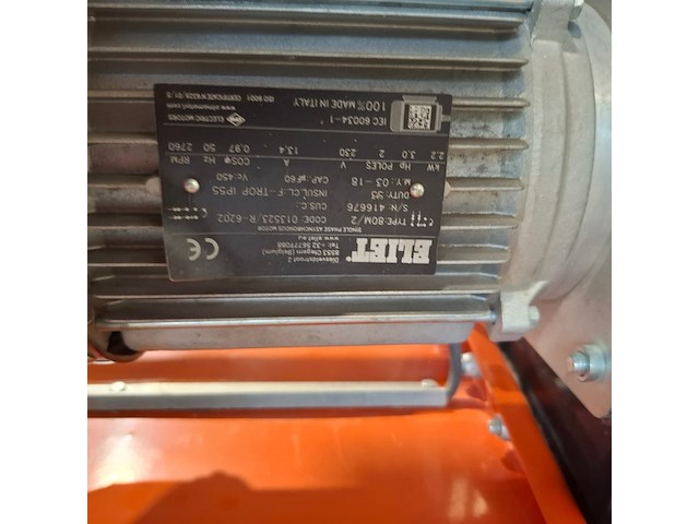 Verticuteermachine - 400mm - 230v eliet, e 401 electric, bouwjaar 2018 - afbeelding 8 van  9