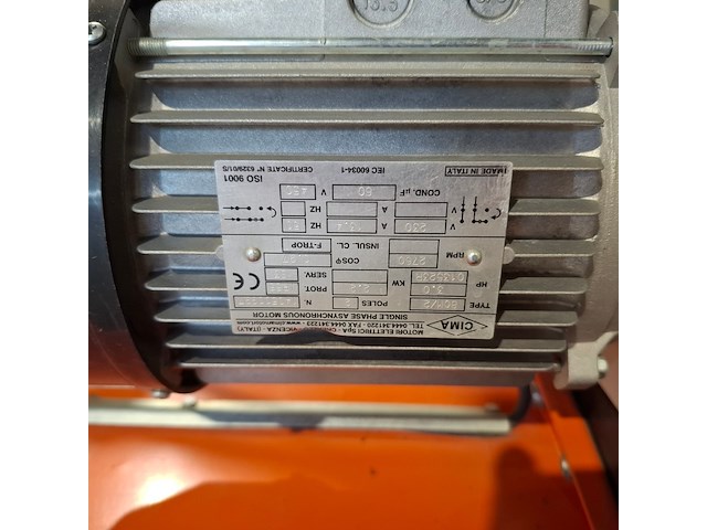Verticuteermachine 40cm 220v eliet, e 401 electric, bouwjaar 2015 - afbeelding 8 van  8