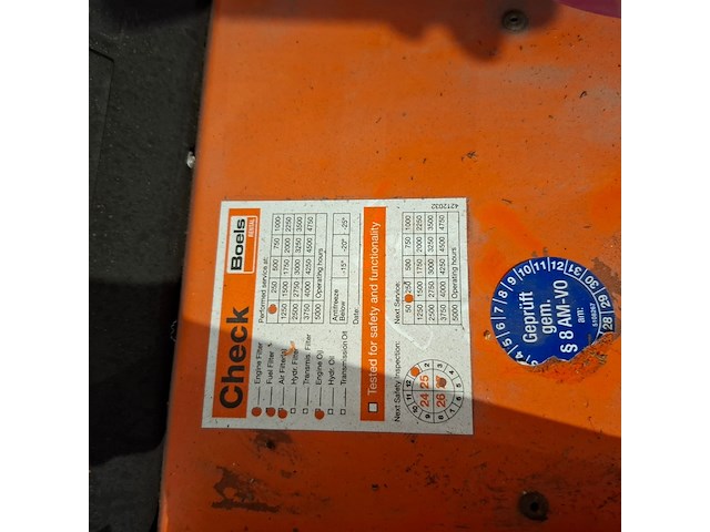 Verticuteermachine 40cm benzine, eliet, e 401 petrol, 2016 - afbeelding 6 van  6