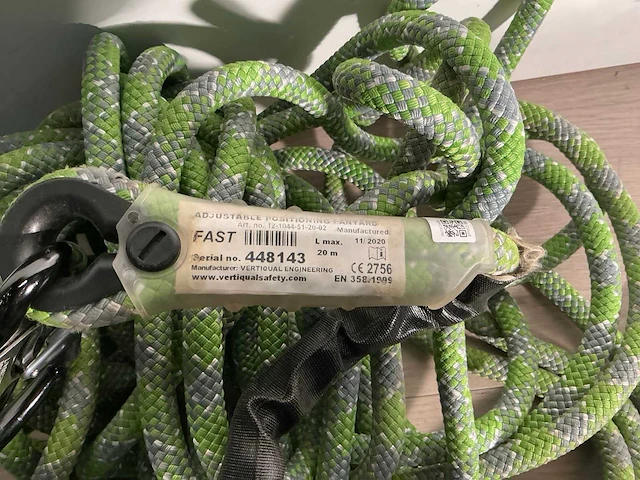 Vertiqual safety - 20m - kernmanteltouw - afbeelding 2 van  2