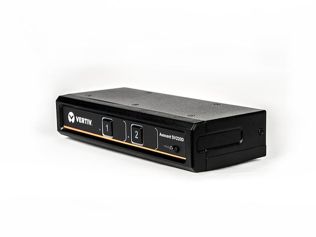 Vertiv avocent switchview desktopkvm met 2 poorten displaypoort audio eu - afbeelding 1 van  5