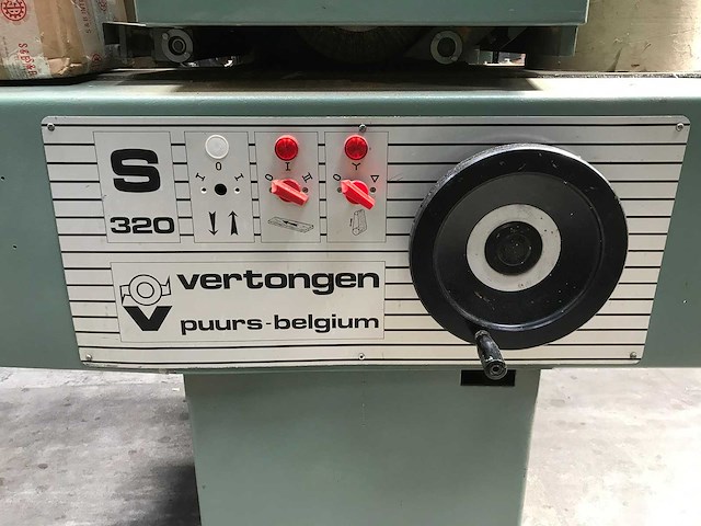 Vertongen - s320 - vertongen borstelmachine - afbeelding 4 van  18