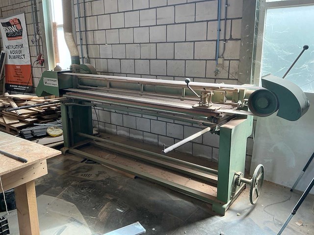 Vertongen langbandschuurmachine - afbeelding 7 van  14