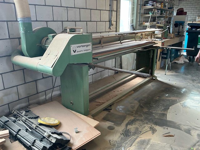 Vertongen langbandschuurmachine - afbeelding 8 van  14