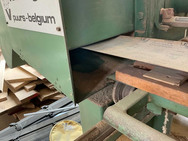 Vertongen langbandschuurmachine - afbeelding 11 van  14