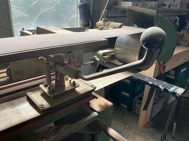 Vertongen langbandschuurmachine - afbeelding 7 van  14