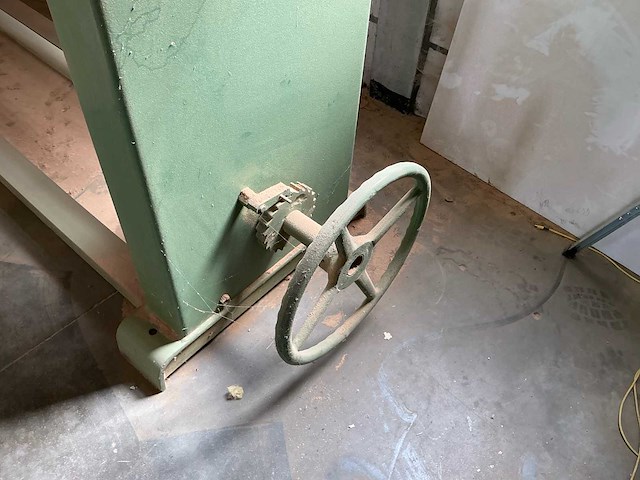 Vertongen langbandschuurmachine - afbeelding 11 van  14