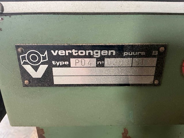 Vertongen p04 pennenbank - afbeelding 3 van  15