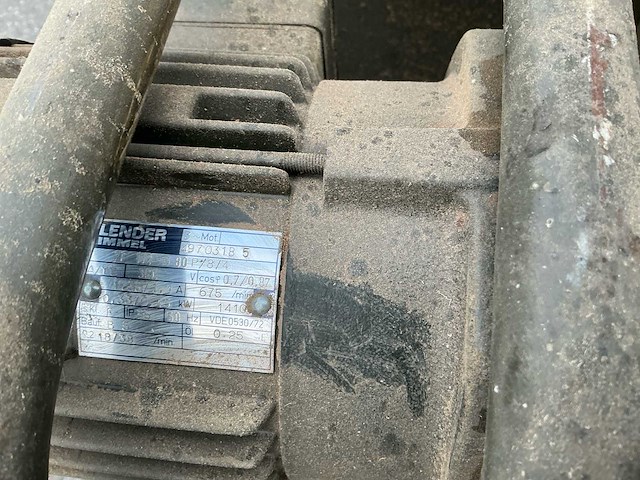 Vertongen s02 bandschuurmachine - afbeelding 7 van  20