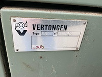 Vertongen s02 bandschuurmachine - afbeelding 13 van  20