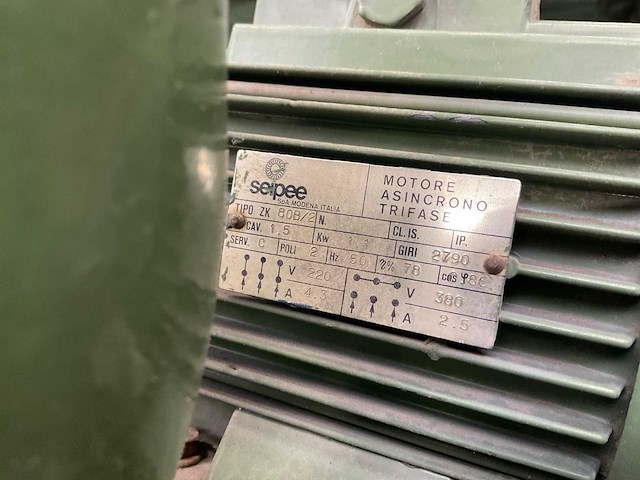 Vertongen sd18 dubbelkops- zaagmachine - afbeelding 3 van  8