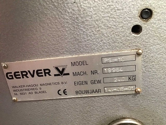 Verver handbediende zetbank - afbeelding 4 van  4