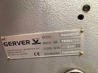 Verver handbediende zetbank - afbeelding 4 van  4