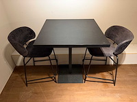 Vervoort - halfhoge restauranttafel (2x) - afbeelding 1 van  7