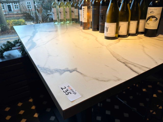 Vervoort hoge restauranttafel (2x) - afbeelding 1 van  3