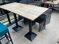 Vervoort hoge restauranttafel (2x) - afbeelding 2 van  2