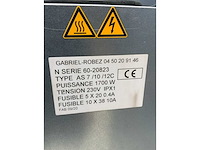 Verwarmde droogkast voor laarzen en kleding - afbeelding 7 van  7