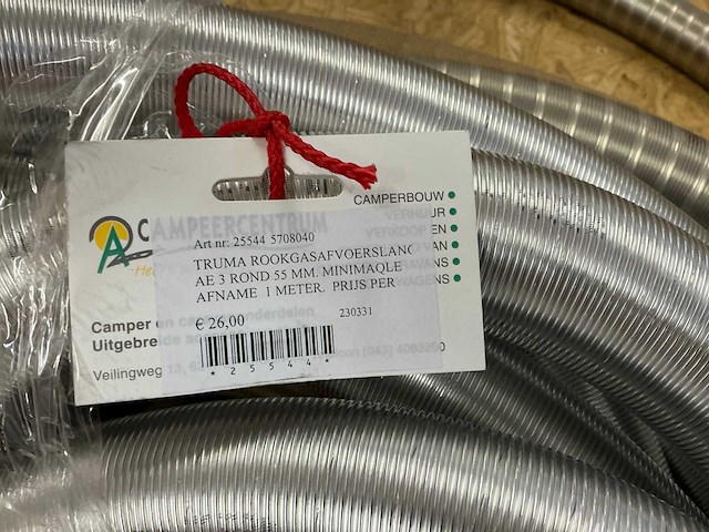 Verwarming en rookgasafvoer slang - afbeelding 5 van  5