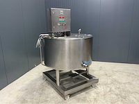 Verwarmingsketel met zwaar roerwerk