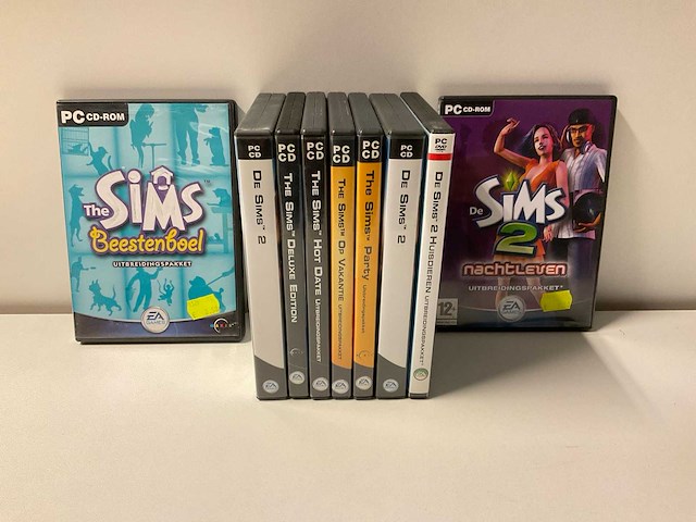 Verzameling de sims | pc cd - afbeelding 1 van  2