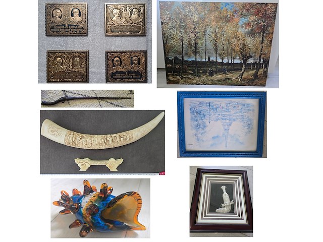 Verzameling diverse objecten - afbeelding 1 van  27