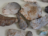 Verzameling fossielen en gesteente - afbeelding 10 van  10