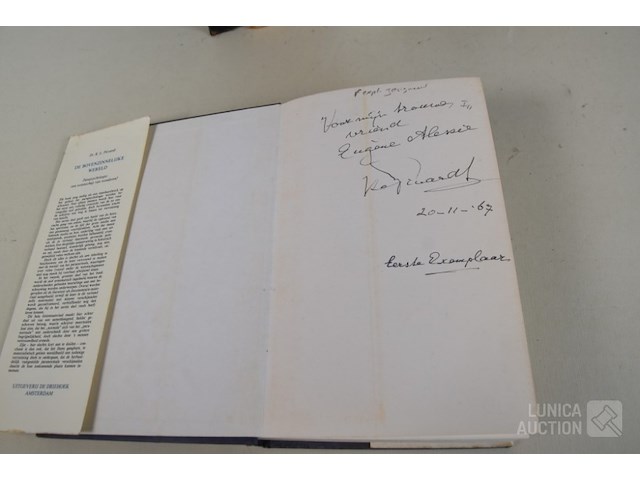 Verzameling gesigneerde boeken - afbeelding 20 van  26