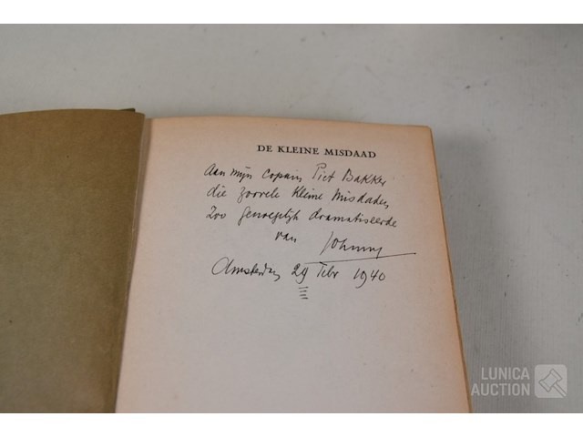 Verzameling gesigneerde boeken - afbeelding 26 van  26