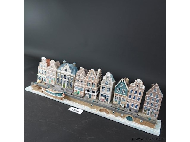 Verzameling grachtenpandjes - afbeelding 1 van  5