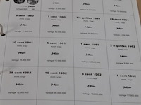 Verzameling juliana munten - afbeelding 2 van  24