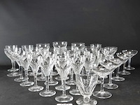 Verzameling kristallen glazen - afbeelding 2 van  5
