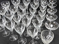 Verzameling kristallen glazen - afbeelding 5 van  5