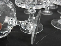 Verzameling kristallen glazen - afbeelding 5 van  5