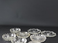 Verzameling kristallen schalen - afbeelding 2 van  5