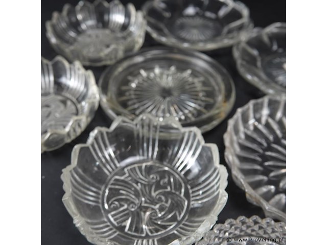 Verzameling kristallen schalen - afbeelding 4 van  5