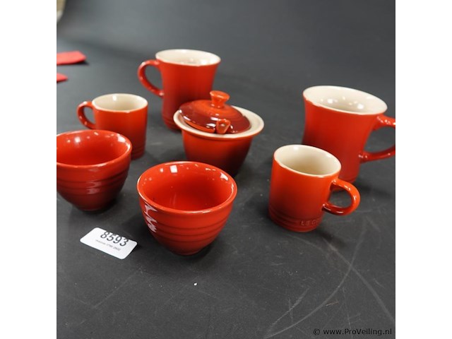 Verzameling le creutes serviesdelen - afbeelding 4 van  5