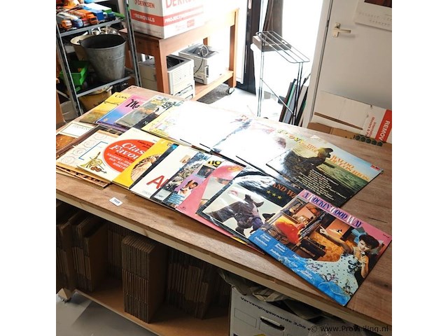 Verzameling lp's - afbeelding 1 van  5