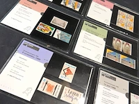 Verzameling nederlandse ptt post-mapjes en jaar- of herdenkingsuitgiften van postzegels uit de jaren 80 en 90 - afbeelding 2 van  5