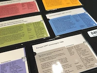 Verzameling nederlandse ptt post-mapjes en jaar- of herdenkingsuitgiften van postzegels uit de jaren 80 en 90 - afbeelding 5 van  5