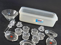 Verzameling (o.a. antiek) kristal en glas - afbeelding 2 van  5