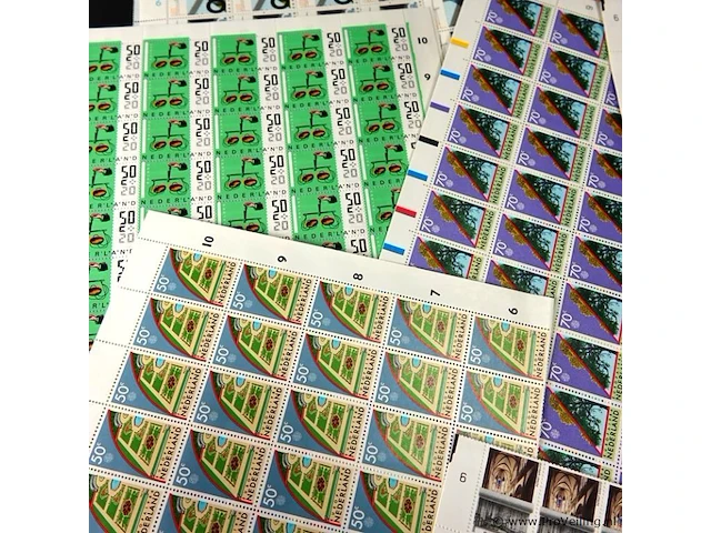 Verzameling ongestempelde (postfrisse) vellen postzegels - afbeelding 4 van  10