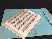 Verzameling ongestempelde (postfrisse) vellen postzegels - afbeelding 10 van  10