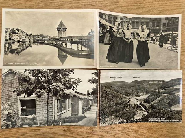 Verzameling oude ansichtkaarten - circa 32 kaarten - afbeelding 1 van  13