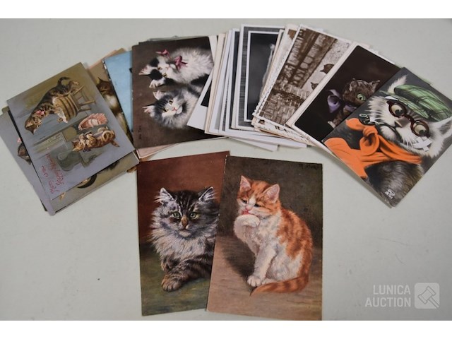 Verzameling oude ansichtkaarten - afbeelding 1 van  7