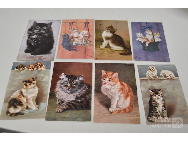 Verzameling oude ansichtkaarten - afbeelding 2 van  7