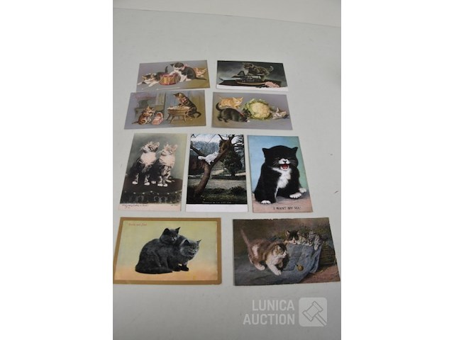 Verzameling oude ansichtkaarten - afbeelding 4 van  7