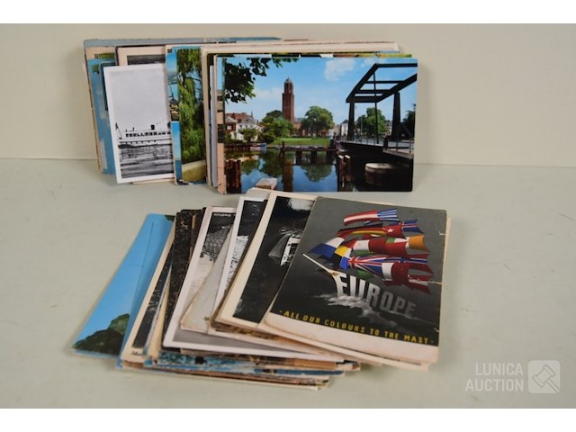 Verzameling oude ansichtkaarten - afbeelding 1 van  10