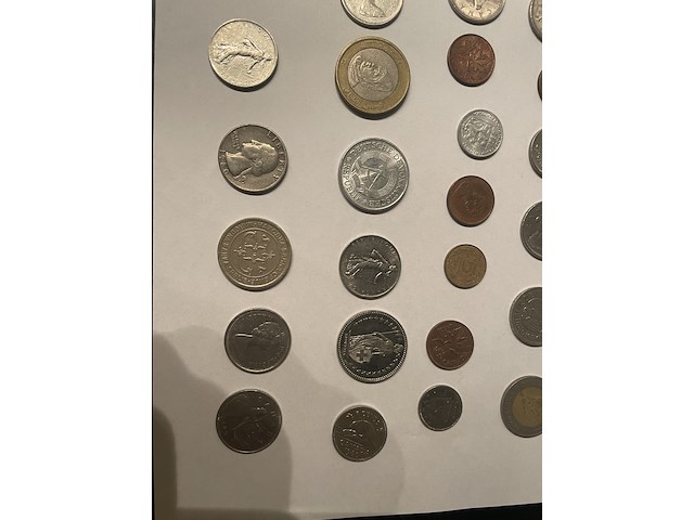 Verzameling oude munten - afbeelding 4 van  21