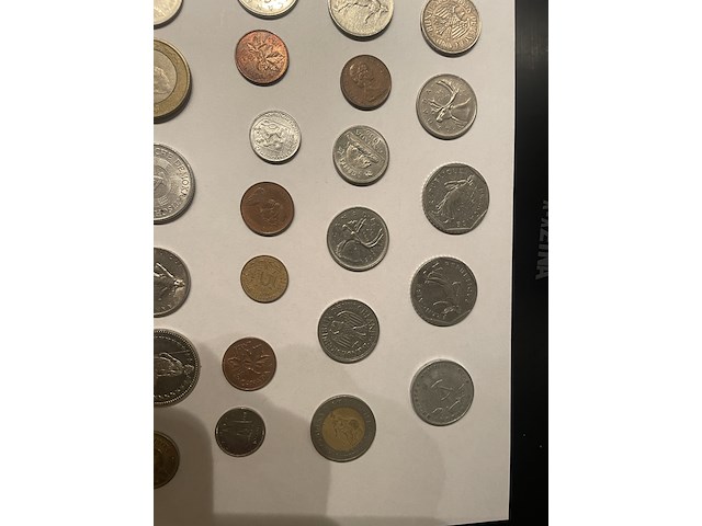 Verzameling oude munten - afbeelding 6 van  21